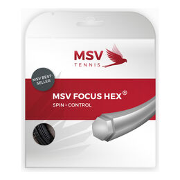 Corde Da Tennis MSV Focus-HEX 12m schwarz